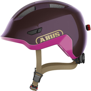 ABUS SMILEY 3.0 ACE LED Kids Helmet Purple 2023 0